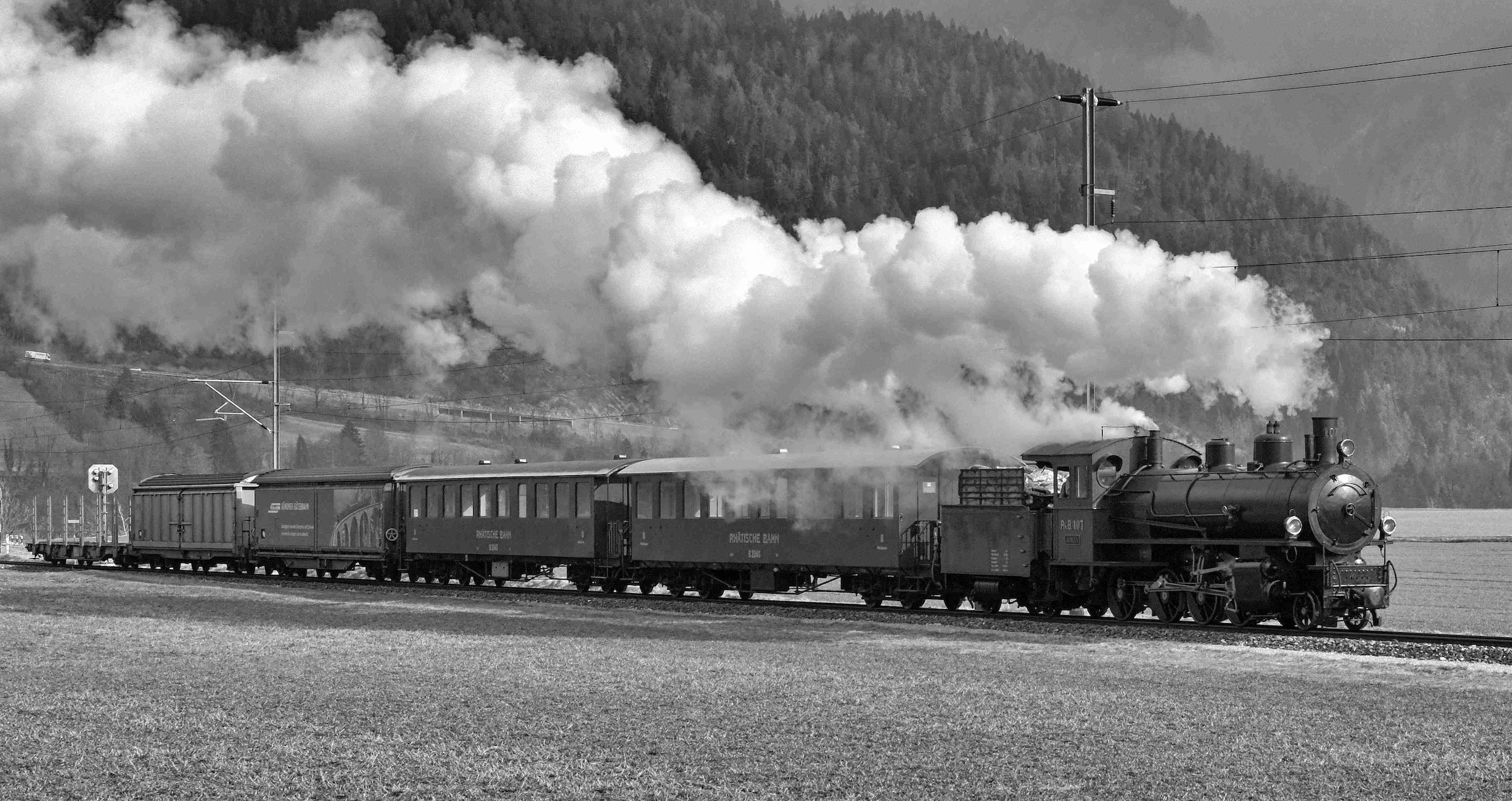Ein Jahr voller historische Zugfahrten